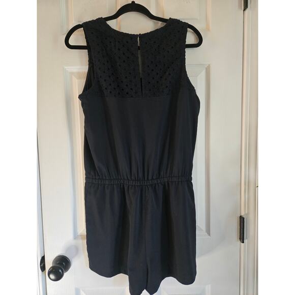 Banana Republic Women's Black Romper Sleeveless Size 8 NWT - Picture 2 of 13